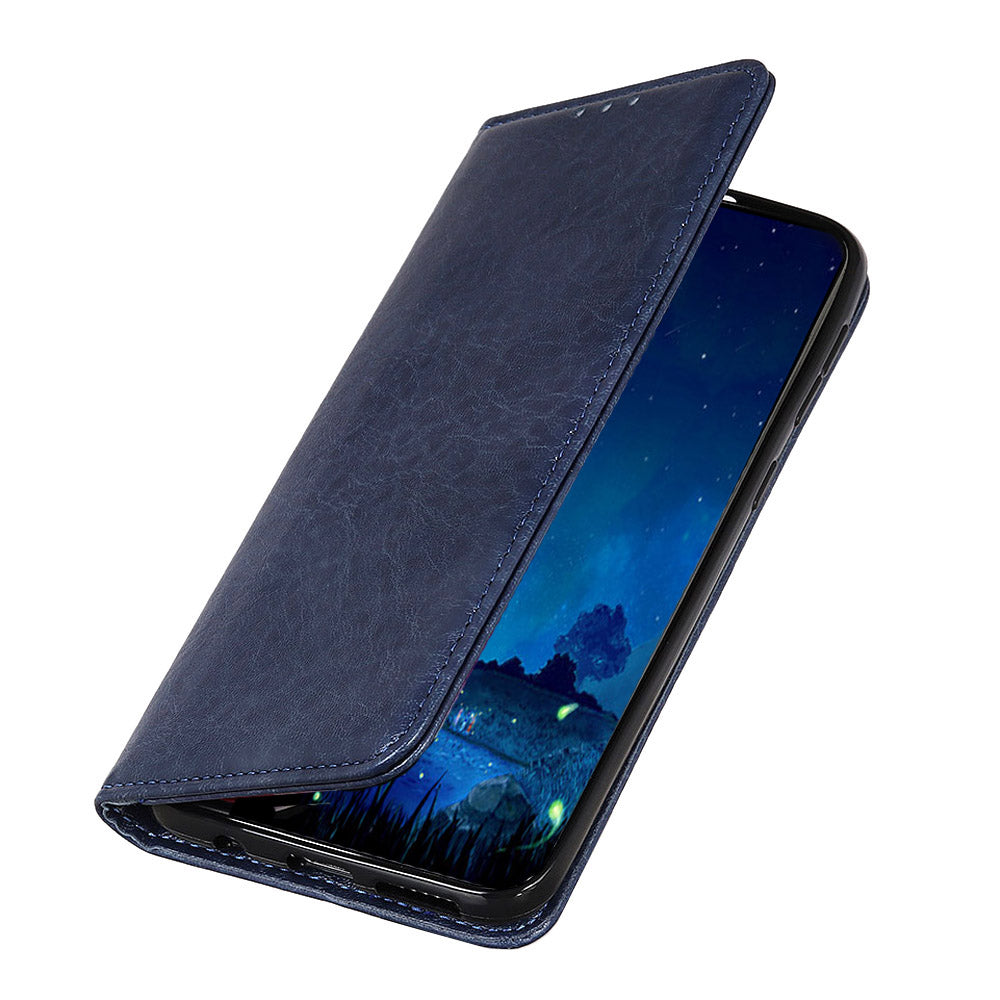 For Samsung Galaxy A05 4G Case PU Leather Crazy Horse Texture Stand Wallet Phone Cover For Samsung Galaxy A05 4G Case PU Leather Crazy Horse Texture Stand Wallet Phone Cover